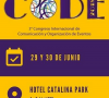 3er. Congreso Internacional de Comunicación y Organización de Eventos - CODE 2018